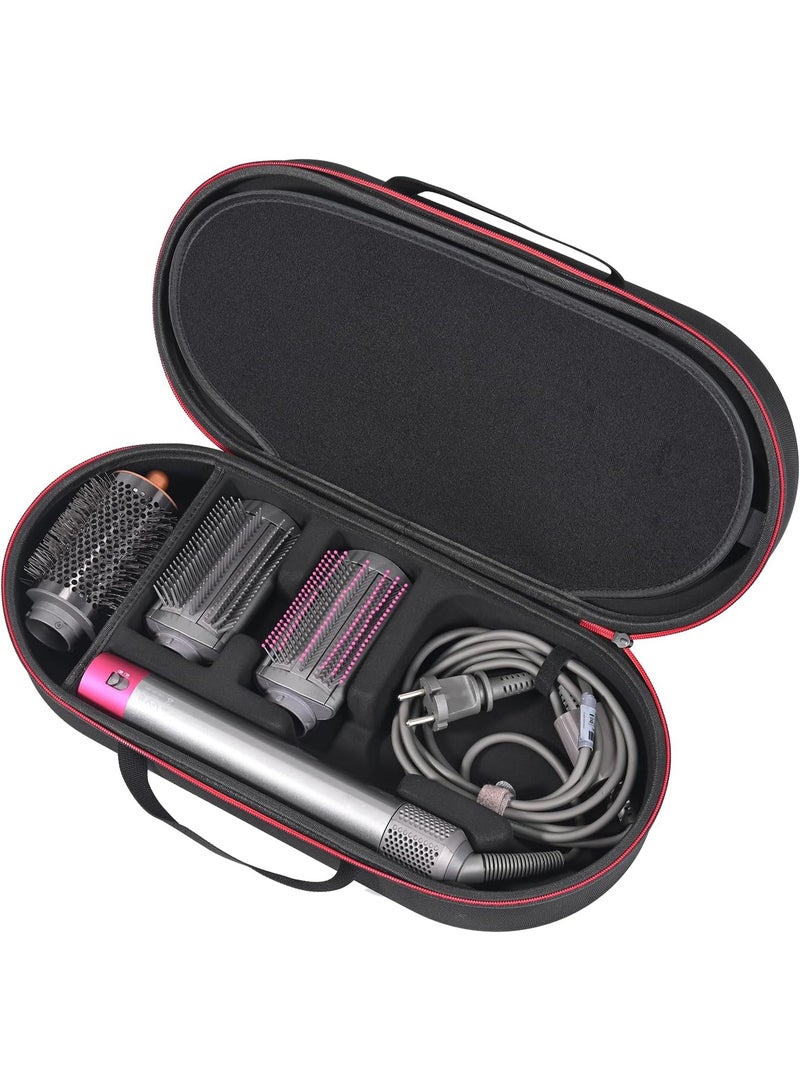 RLSOCO Hard Case for Dyson Airwrap i.d./Airwrap Co-anda2x Multi-Styler and Dryer - Fits 4pcs Long Barrels or Short Barrels - Black (Case Only,Hair Styler is not Included) - Image 1